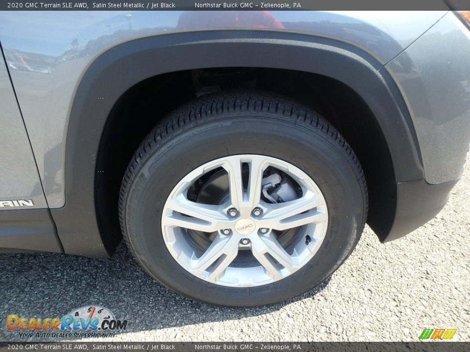 2020 GMC Terrain SLE AWD Satin Steel Metallic / Jet Black Photo #10