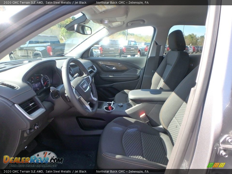 2020 GMC Terrain SLE AWD Satin Steel Metallic / Jet Black Photo #12