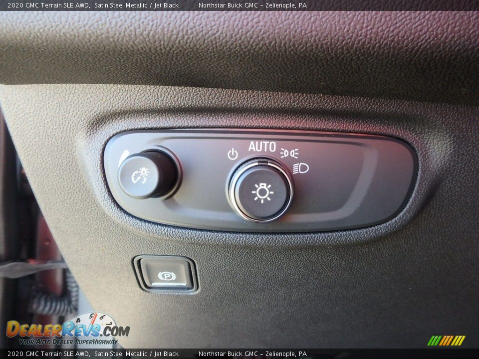 2020 GMC Terrain SLE AWD Satin Steel Metallic / Jet Black Photo #16