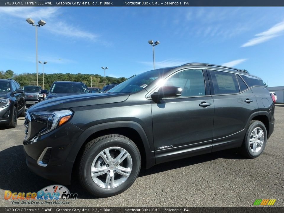2020 GMC Terrain SLE AWD Graphite Gray Metallic / Jet Black Photo #1