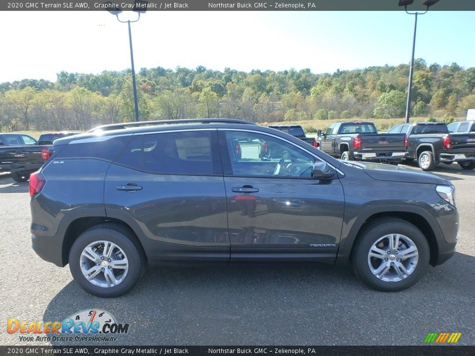 2020 GMC Terrain SLE AWD Graphite Gray Metallic / Jet Black Photo #4