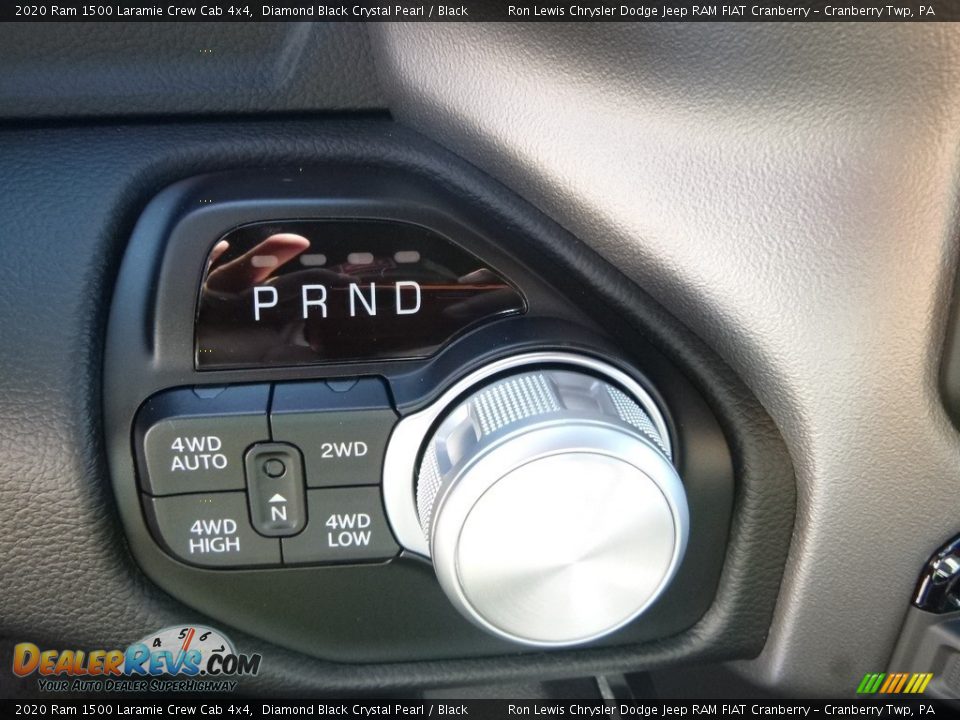 2020 Ram 1500 Laramie Crew Cab 4x4 Diamond Black Crystal Pearl / Black Photo #20