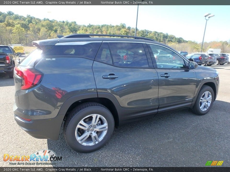 2020 GMC Terrain SLE AWD Graphite Gray Metallic / Jet Black Photo #5