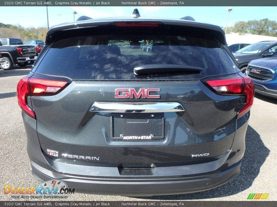 2020 GMC Terrain SLE AWD Graphite Gray Metallic / Jet Black Photo #7