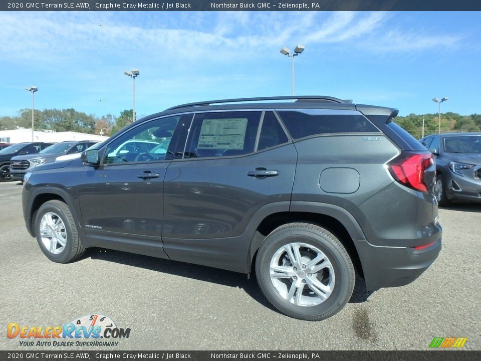 2020 GMC Terrain SLE AWD Graphite Gray Metallic / Jet Black Photo #8
