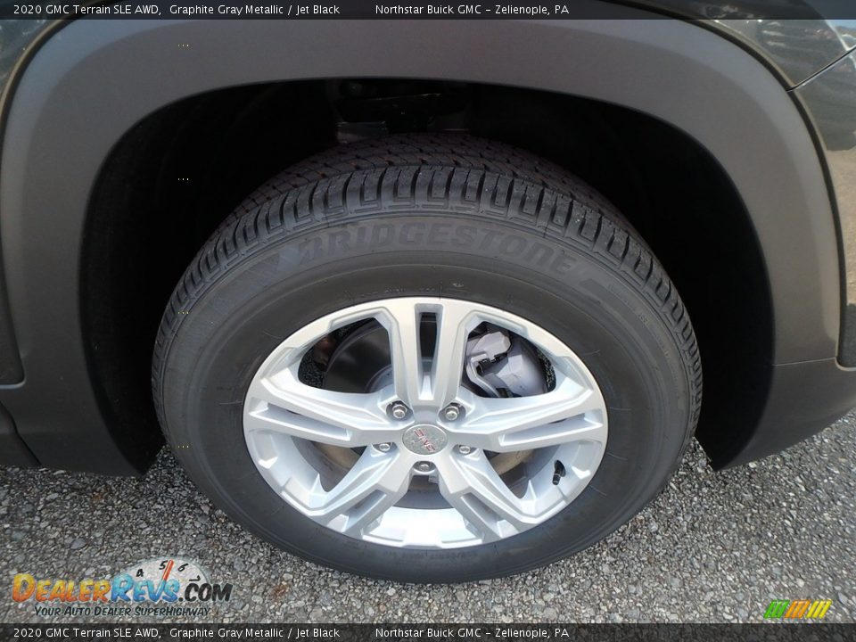 2020 GMC Terrain SLE AWD Graphite Gray Metallic / Jet Black Photo #10