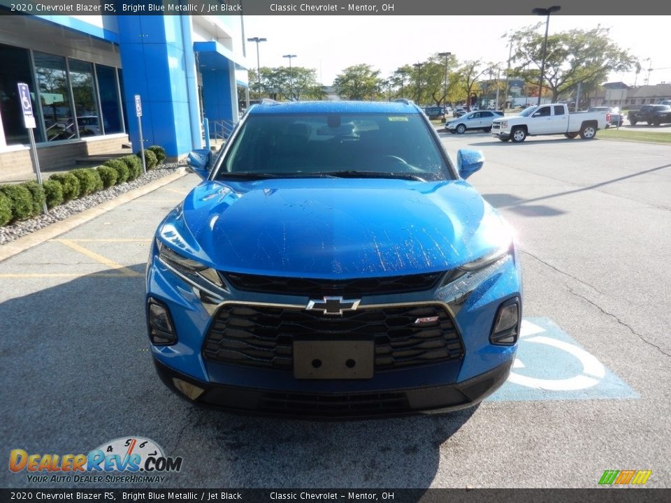 2020 Chevrolet Blazer RS Bright Blue Metallic / Jet Black Photo #2