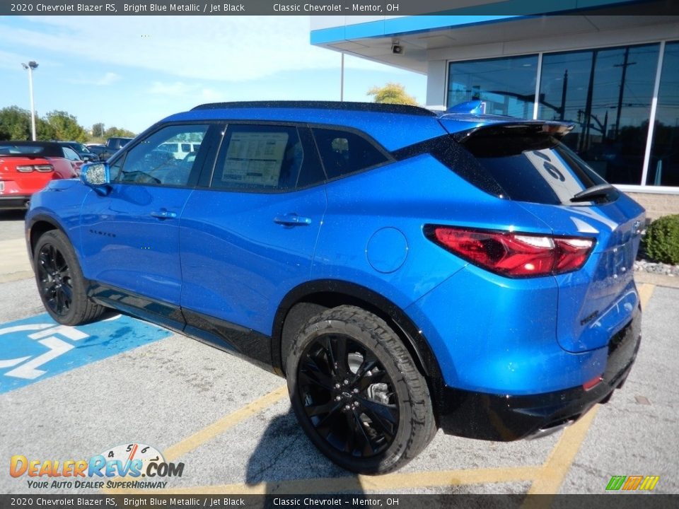 Bright Blue Metallic 2020 Chevrolet Blazer RS Photo #5