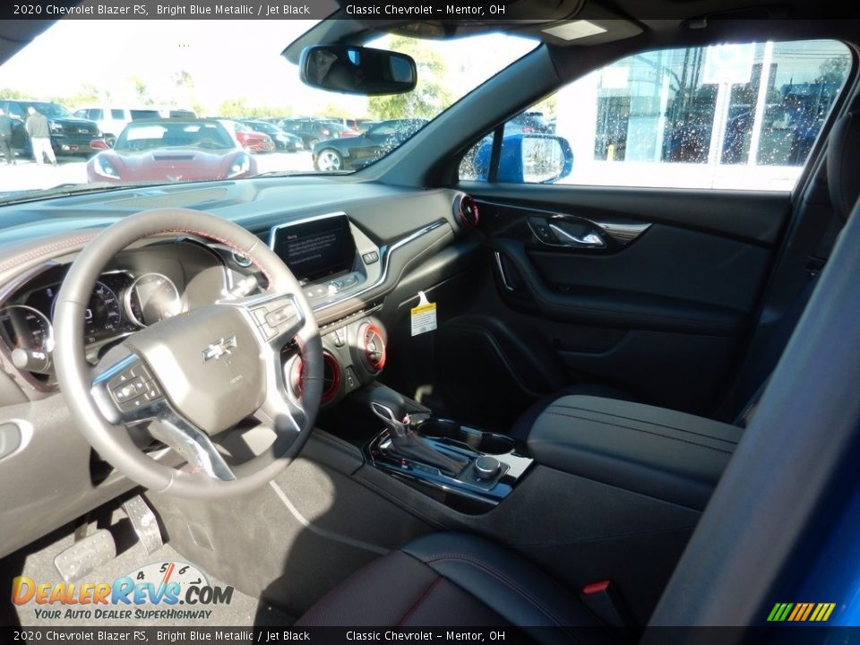 2020 Chevrolet Blazer RS Bright Blue Metallic / Jet Black Photo #6