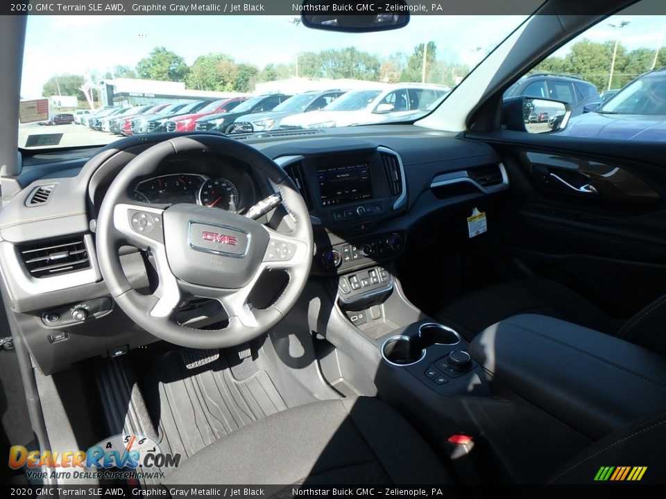 2020 GMC Terrain SLE AWD Graphite Gray Metallic / Jet Black Photo #15