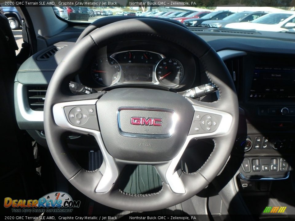 2020 GMC Terrain SLE AWD Graphite Gray Metallic / Jet Black Photo #17