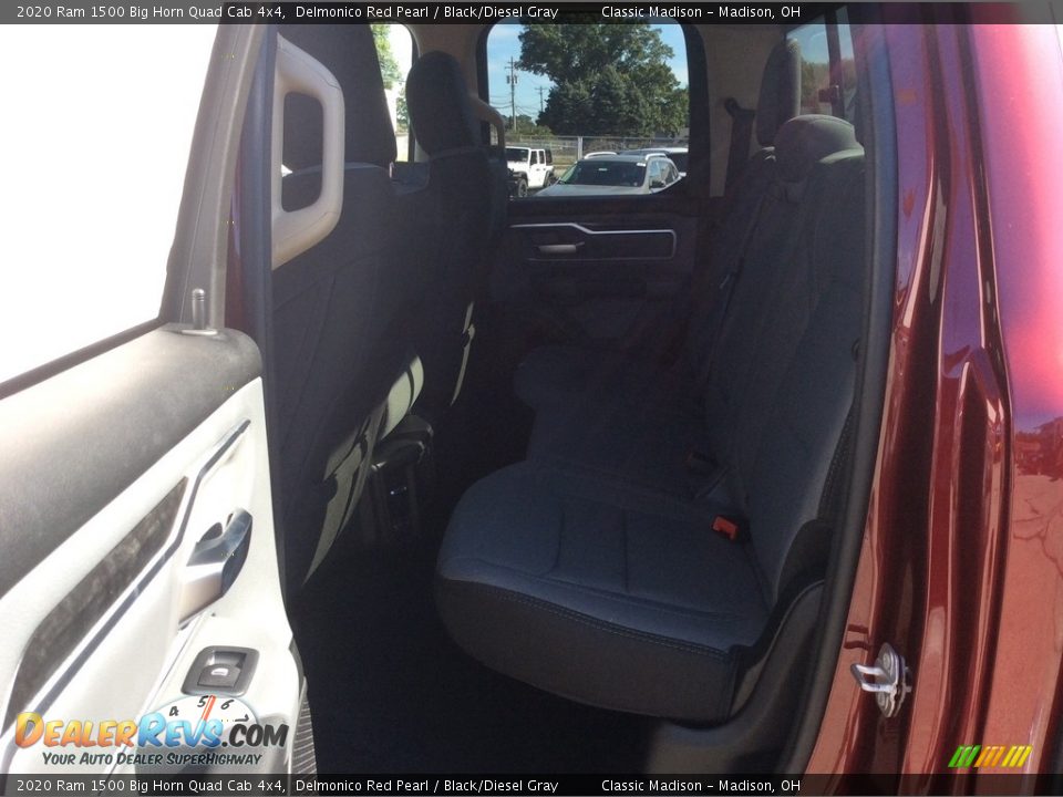 2020 Ram 1500 Big Horn Quad Cab 4x4 Delmonico Red Pearl / Black/Diesel Gray Photo #16
