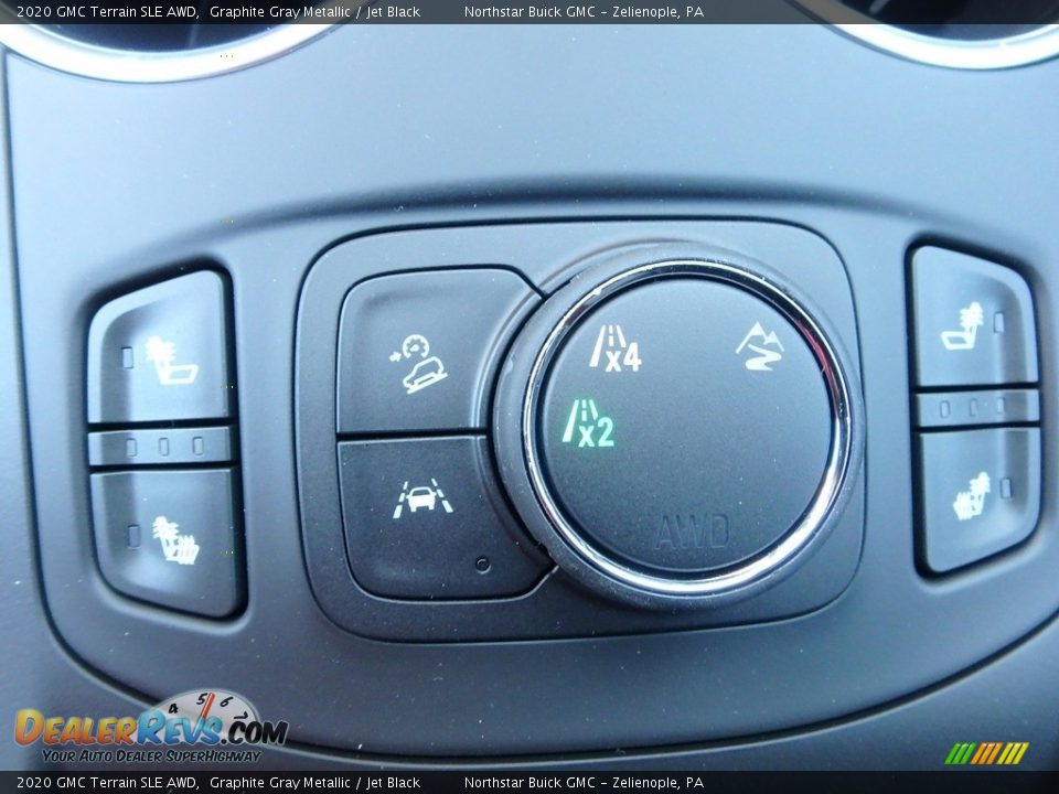 2020 GMC Terrain SLE AWD Graphite Gray Metallic / Jet Black Photo #18