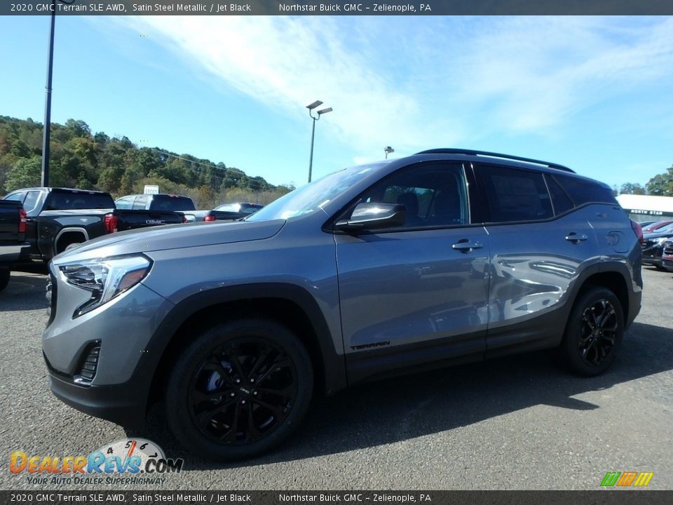 2020 GMC Terrain SLE AWD Satin Steel Metallic / Jet Black Photo #1
