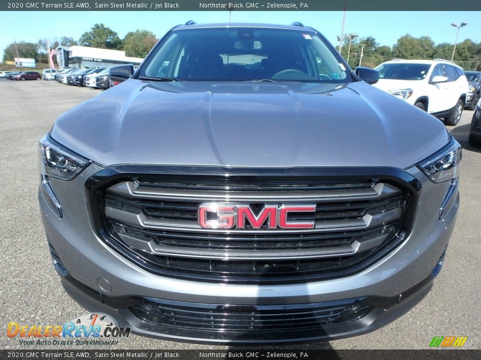 2020 GMC Terrain SLE AWD Satin Steel Metallic / Jet Black Photo #2