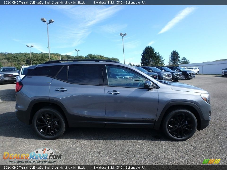 2020 GMC Terrain SLE AWD Satin Steel Metallic / Jet Black Photo #4