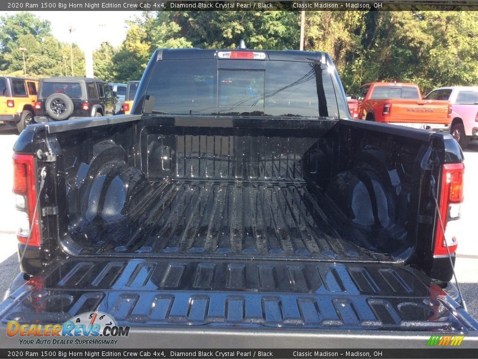 2020 Ram 1500 Big Horn Night Edition Crew Cab 4x4 Diamond Black Crystal Pearl / Black Photo #9
