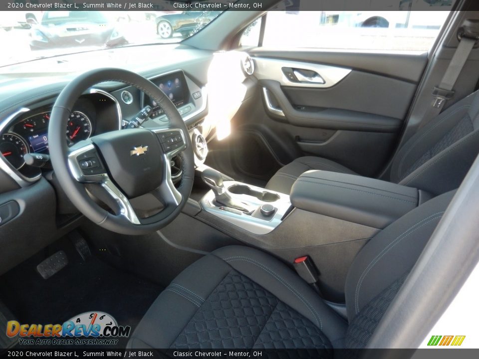 Jet Black Interior - 2020 Chevrolet Blazer L Photo #6