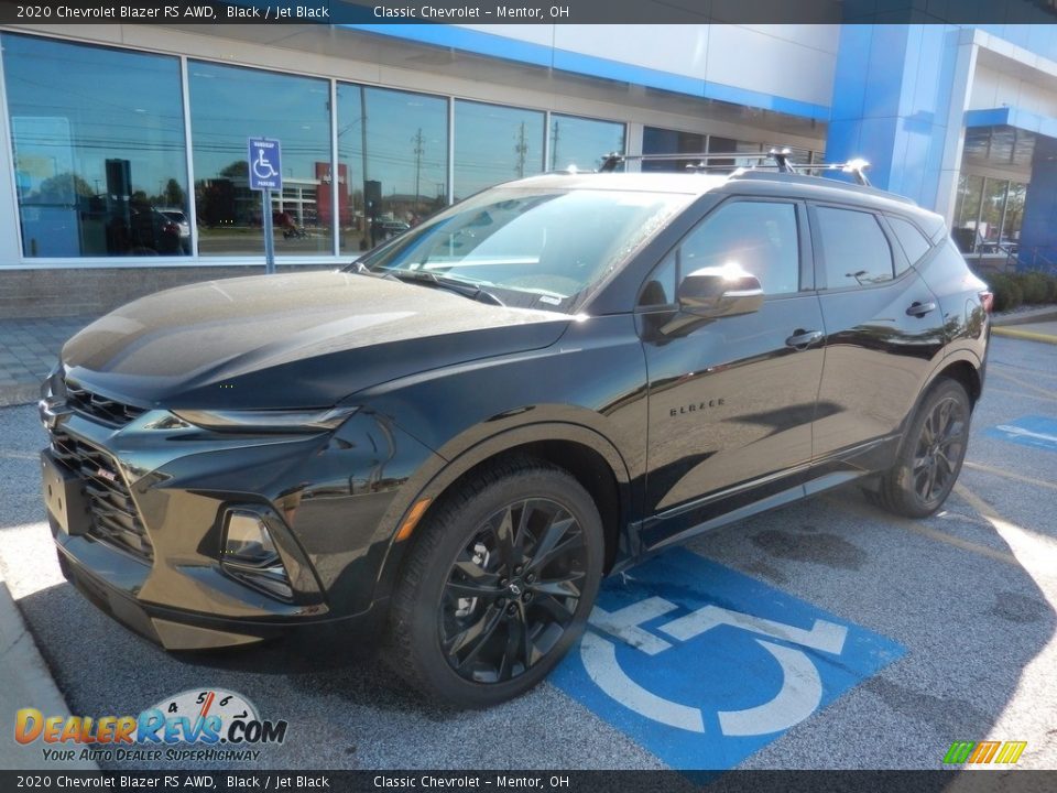 2020 Chevrolet Blazer RS AWD Black / Jet Black Photo #1