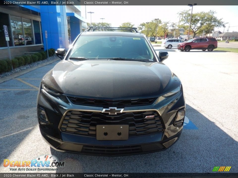 2020 Chevrolet Blazer RS AWD Black / Jet Black Photo #2