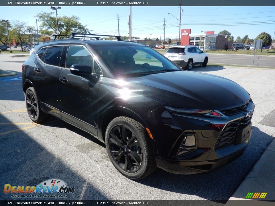 Front 3/4 View of 2020 Chevrolet Blazer RS AWD Photo #3