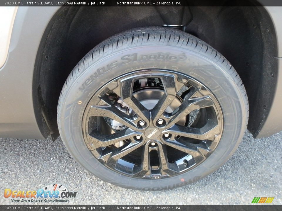 2020 GMC Terrain SLE AWD Satin Steel Metallic / Jet Black Photo #10