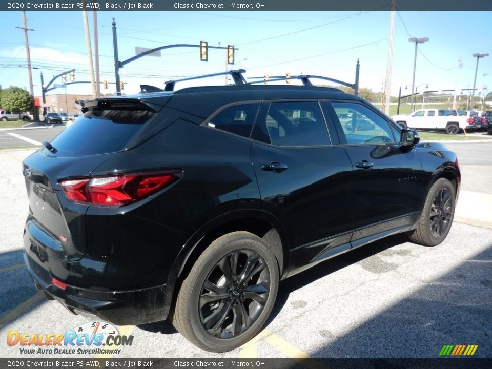 2020 Chevrolet Blazer RS AWD Black / Jet Black Photo #4