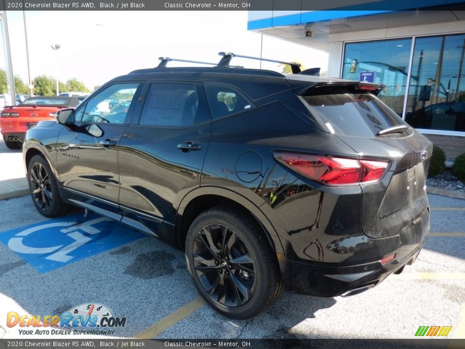 2020 Chevrolet Blazer RS AWD Black / Jet Black Photo #5