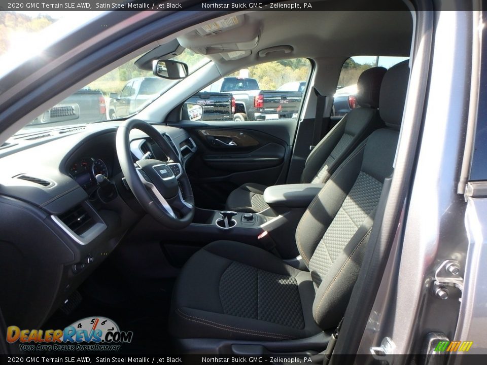2020 GMC Terrain SLE AWD Satin Steel Metallic / Jet Black Photo #12