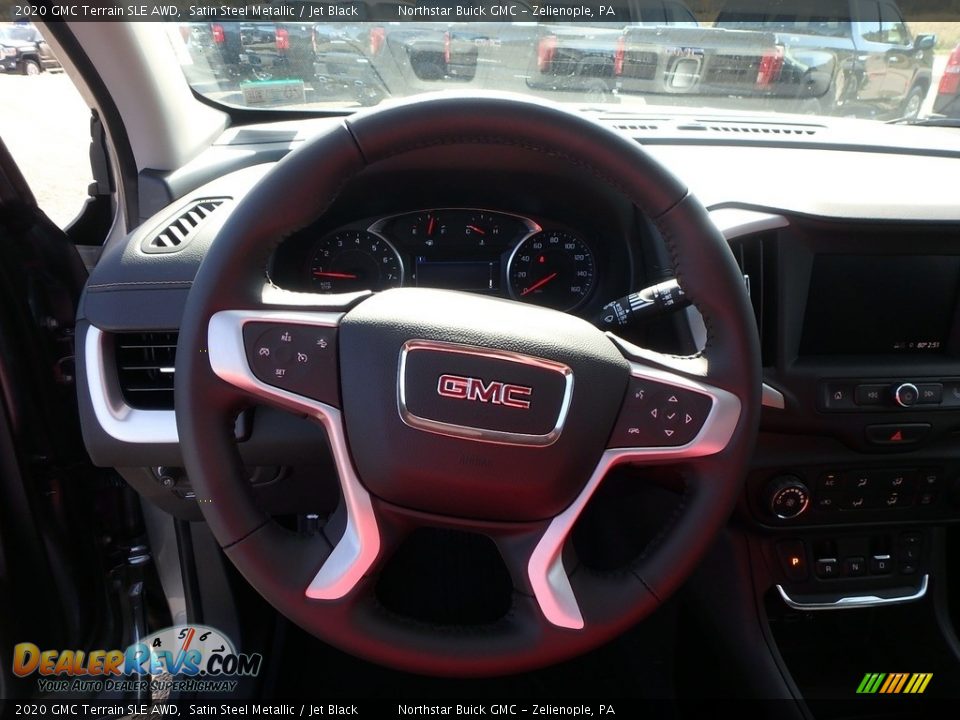 2020 GMC Terrain SLE AWD Satin Steel Metallic / Jet Black Photo #16