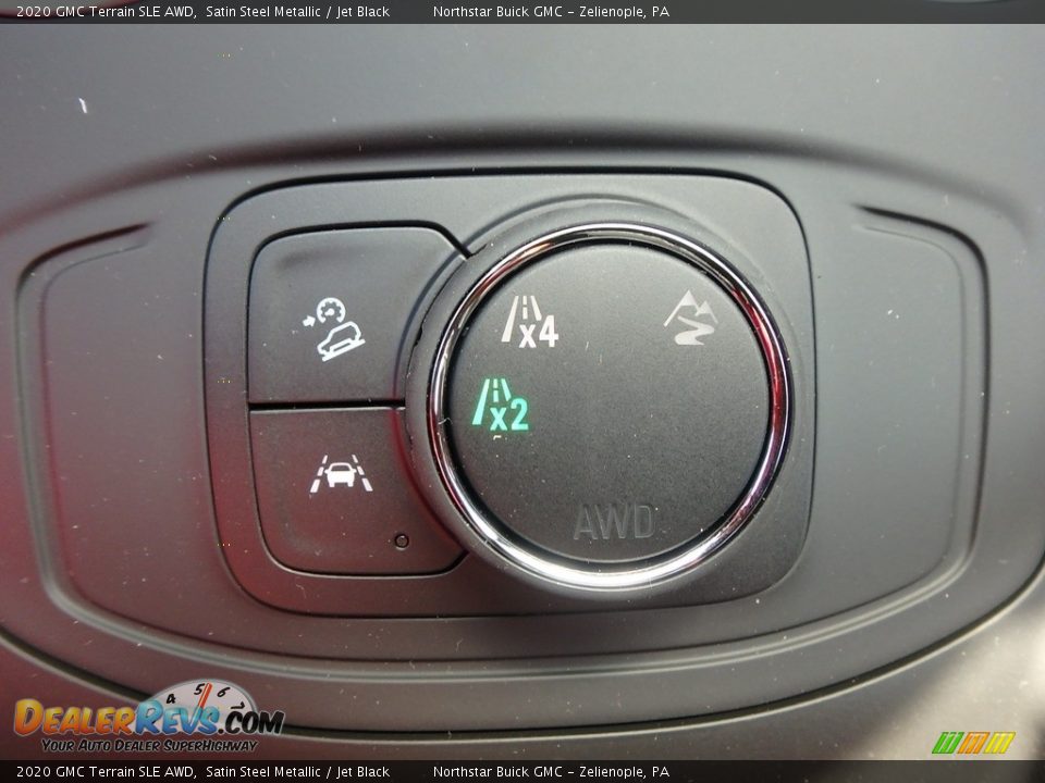 2020 GMC Terrain SLE AWD Satin Steel Metallic / Jet Black Photo #17