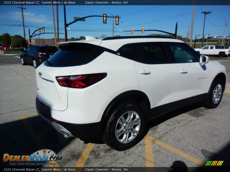 2020 Chevrolet Blazer LT Summit White / Jet Black Photo #4