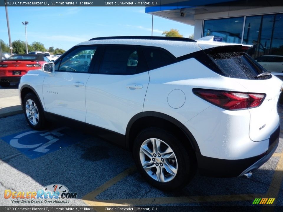 2020 Chevrolet Blazer LT Summit White / Jet Black Photo #5
