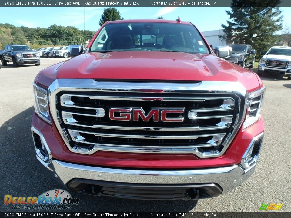 2020 GMC Sierra 1500 SLT Crew Cab 4WD Red Quartz Tintcoat / Jet Black Photo #2