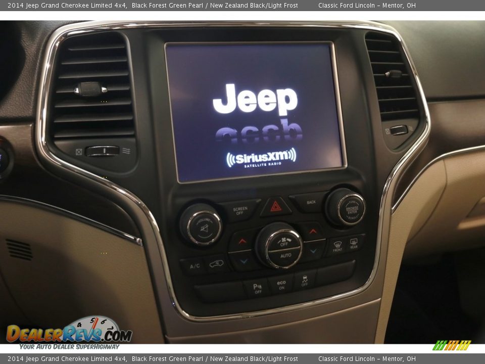 2014 Jeep Grand Cherokee Limited 4x4 Black Forest Green Pearl / New Zealand Black/Light Frost Photo #8