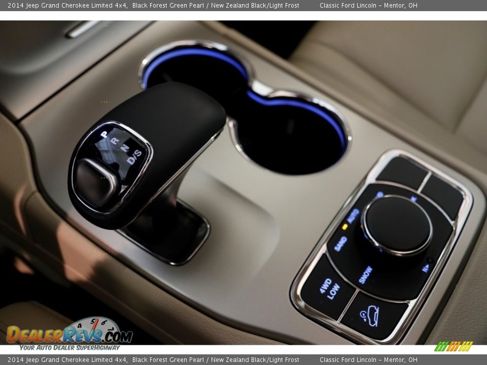 2014 Jeep Grand Cherokee Limited 4x4 Black Forest Green Pearl / New Zealand Black/Light Frost Photo #20