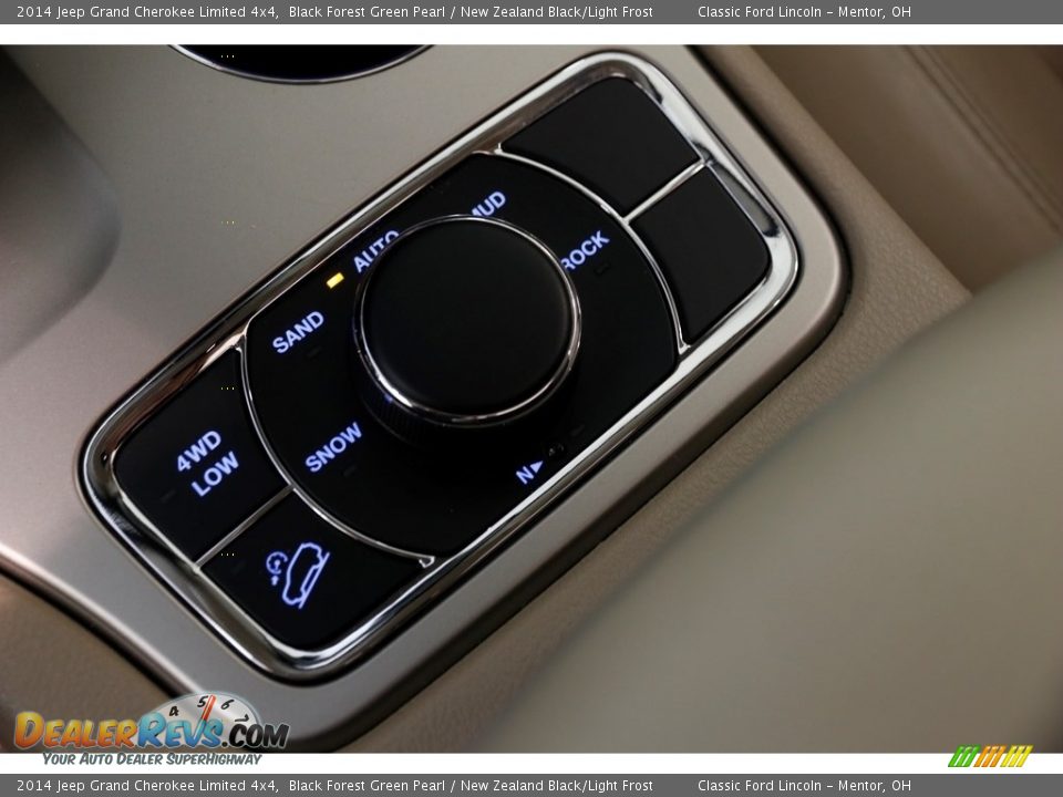2014 Jeep Grand Cherokee Limited 4x4 Black Forest Green Pearl / New Zealand Black/Light Frost Photo #21