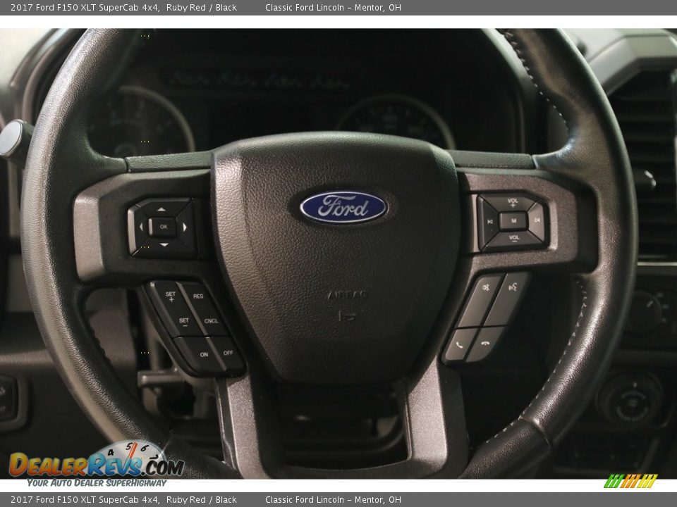 2017 Ford F150 XLT SuperCab 4x4 Ruby Red / Black Photo #8