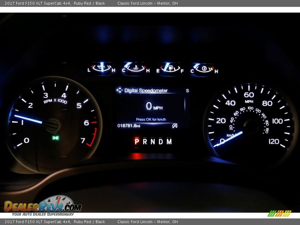 2017 Ford F150 XLT SuperCab 4x4 Ruby Red / Black Photo #9