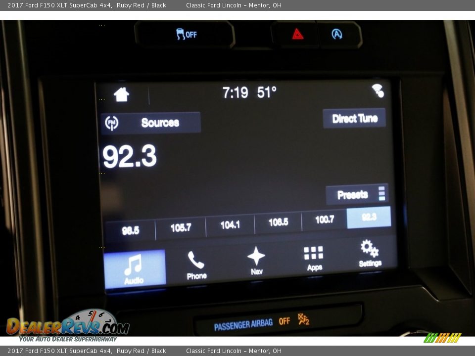 2017 Ford F150 XLT SuperCab 4x4 Ruby Red / Black Photo #11