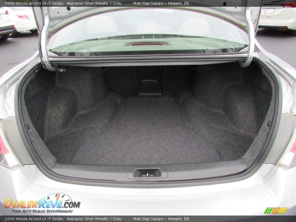 2009 Honda Accord LX-P Sedan Alabaster Silver Metallic / Gray Photo #20