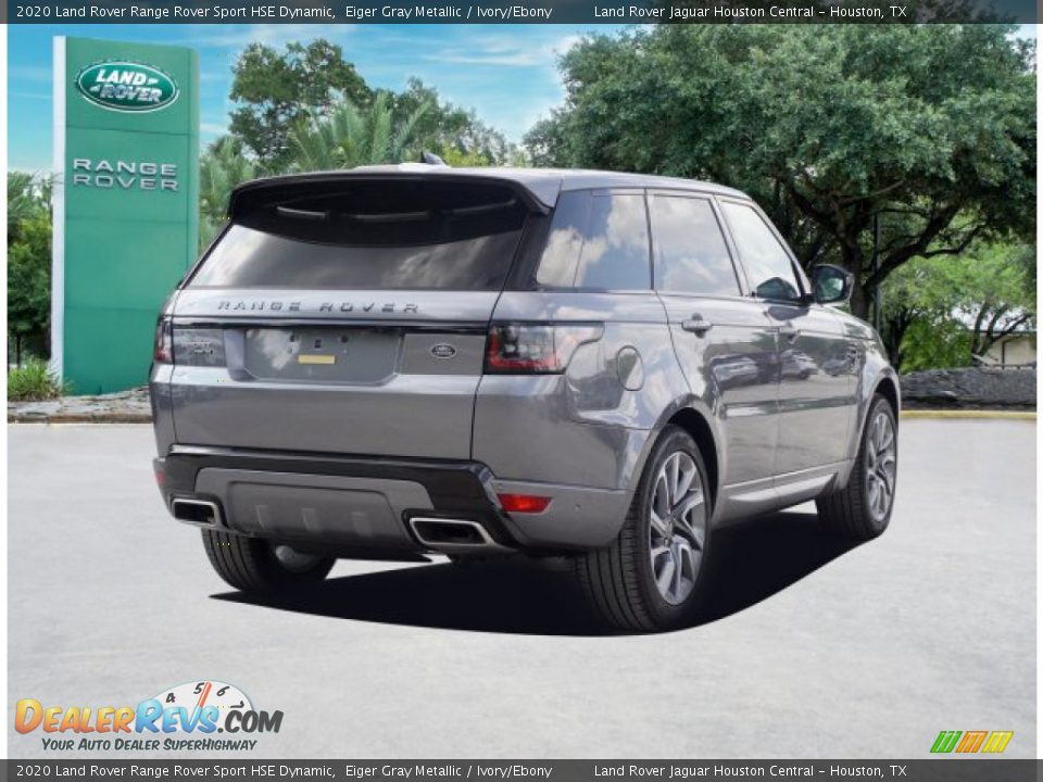 2020 Land Rover Range Rover Sport HSE Dynamic Eiger Gray Metallic / Ivory/Ebony Photo #3