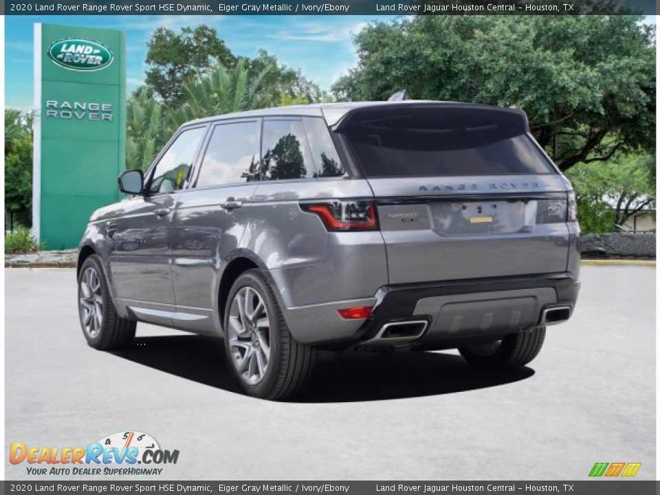 2020 Land Rover Range Rover Sport HSE Dynamic Eiger Gray Metallic / Ivory/Ebony Photo #4