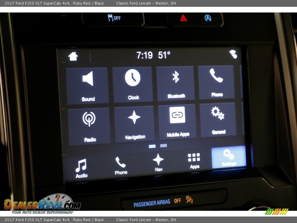 2017 Ford F150 XLT SuperCab 4x4 Ruby Red / Black Photo #14