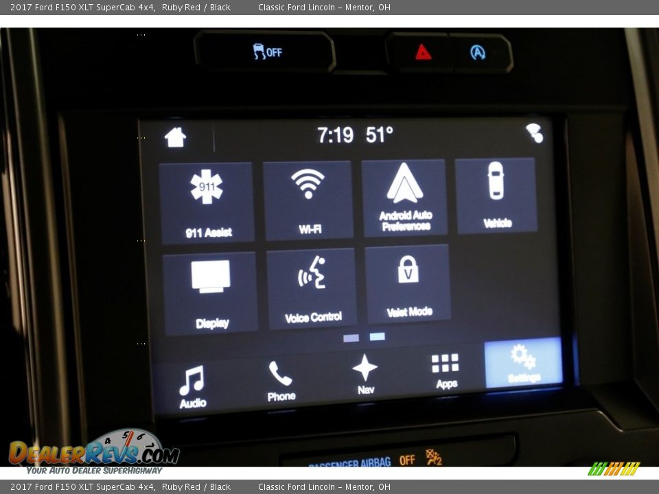 2017 Ford F150 XLT SuperCab 4x4 Ruby Red / Black Photo #15