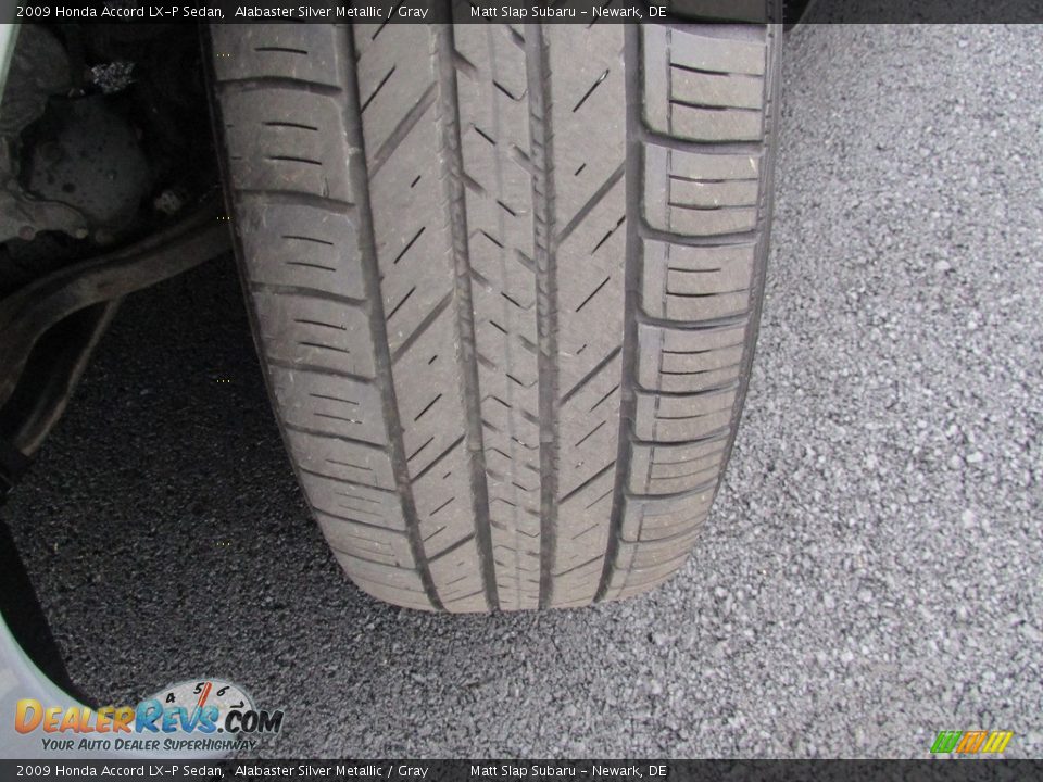 2009 Honda Accord LX-P Sedan Alabaster Silver Metallic / Gray Photo #23
