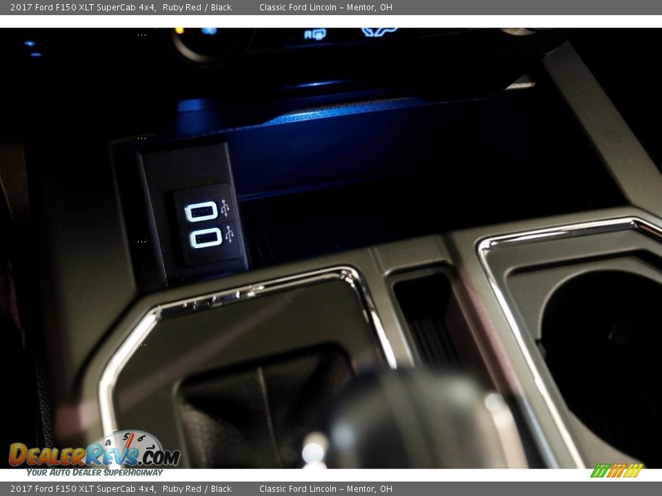2017 Ford F150 XLT SuperCab 4x4 Ruby Red / Black Photo #17