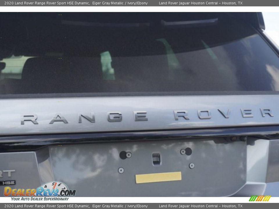 2020 Land Rover Range Rover Sport HSE Dynamic Eiger Gray Metallic / Ivory/Ebony Photo #9