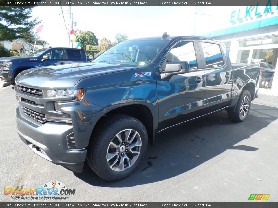 2020 Chevrolet Silverado 1500 RST Crew Cab 4x4 Shadow Gray Metallic / Jet Black Photo #1