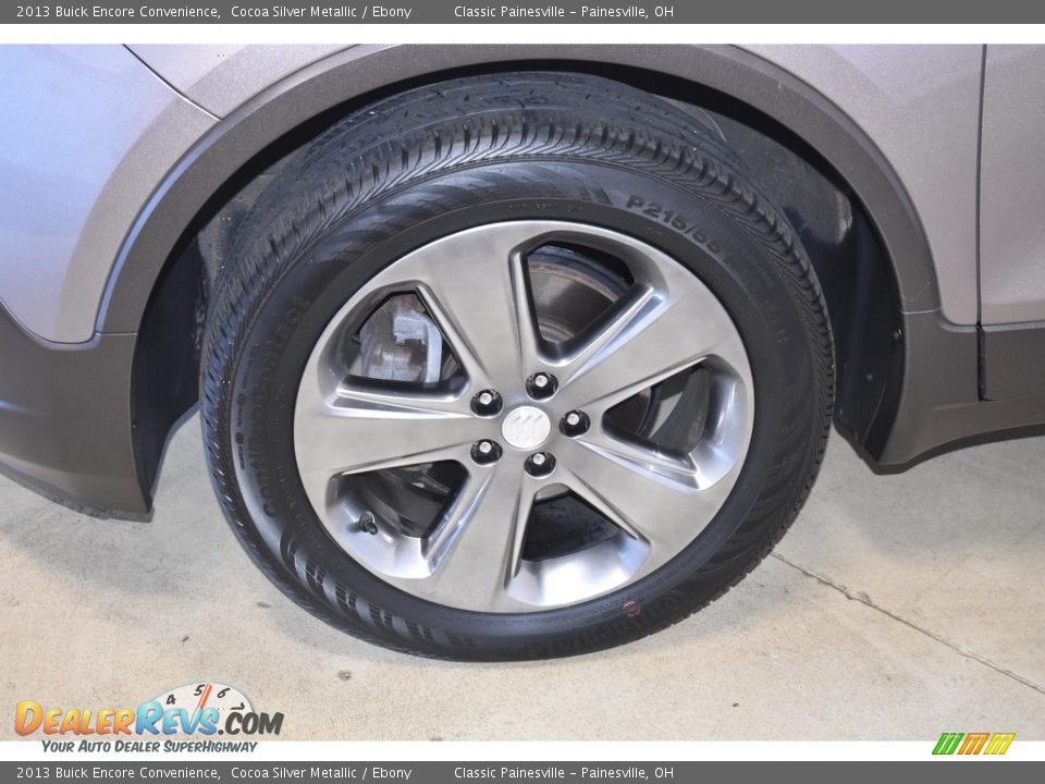 2013 Buick Encore Convenience Cocoa Silver Metallic / Ebony Photo #5